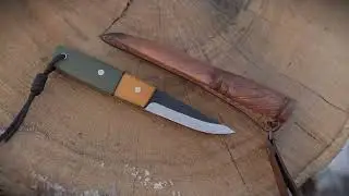 The puukko knife, n690 steel. #jerknife #puukko #edc #handmade
