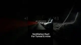 tunnel ventilation duct #tunnelconstruction #mine #tunnel #tunnelengineering #undergroundengineering