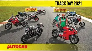 Most fun bikes on track with Rajini Krishnan | Track Day 2021 | Autocar India