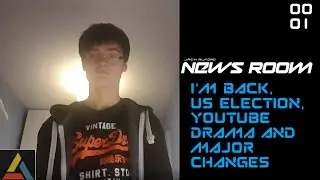 Jack Alford news room:  episode 1 i'm back, us election, youtube drama and big changes