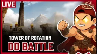Desolate Desert Day3 TOWER OF ROTATION FIGHT s17 v s20 | Hangout stream and Q.A. - AoEMobile