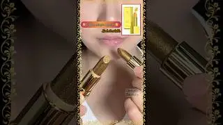 Golden Magic Lipstick 🌟💄| Colour Changing Lipstick❤️| Shade : Deep Red💋 #ornatebeauty