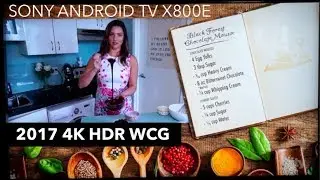 Обзор телевизора Sony Android TV 2017 4K HDR WCG XBR X800E — Netcruzer TECH