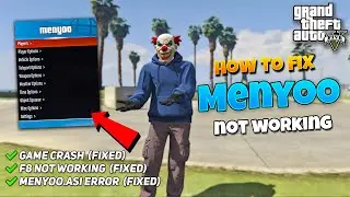HOW TO FIX MENYOO NOT WORKING IN GTA 5 | GTA 5 MODS 2025 | HINDI/URDU