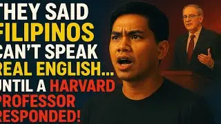 They Said Filipinos Can&rsquo;t Speak Real English&hellip; Until a Harvard Professor Responded!