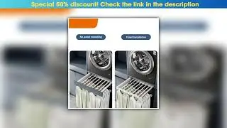 Limited Pull-Out Trouser Rack Drawer Above Washing Machine Drying Clothes Hanger Cabinet Retractabl