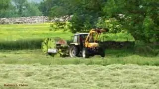 Fell Silage. -  Baling with Classics.