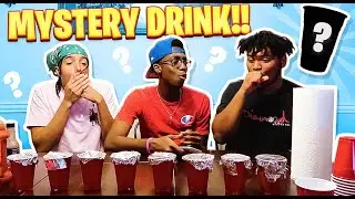 MYSTERY DRINK CHALLENGE!!! GOOD OR BAD??? (DISGUSTING)