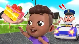 Don't Eat Food From Strangers 🍬| Police Song | Safety Tips | Rosoo Nursery Rhyme & Kids Songs