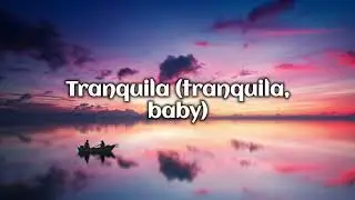 Maria Becerra, FMK - TRANQUILA (letra,lyrics)