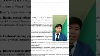 trabajo de ingl&eacute;s Huapo colorado oral present