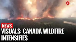 Canada Wildfire: Wildfire Near Churchill Falls Rages On, Crews Deployed as Risk Remains High