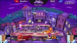 BlazeChar (Charizard) vs INGAT (Bowser) - WQ - NYU Spring '18 Weekly #2