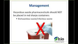 Hazardous Waste Pharmaceuticals Sewer Ban