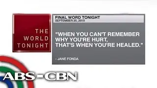 Final Word - September 20, 2019 | ANC
