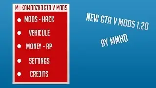 GTA V | 1.20 | PS3 ! MILKAMODZHD GTA V MODS BY MMHD