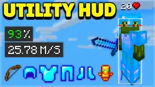 ЛУЧШИЙ пакет утилит HUD кажется читерством! для Minecraft Bedrock Edition/MCPE
