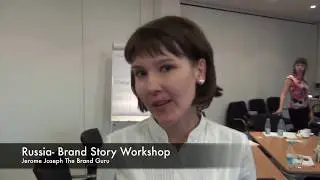 Testimonial for Jerome Joseph: Russia - Brand Strategy Workshop