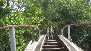 Wildcat Front Seat on-ride HD POV Frontier City