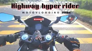 Full Throttle Highway Hyper Ride 🏍️💨 | Motovlog 2025 #india #motovlog #viral 