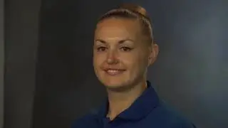 Expedition 41 Cosmonaut Yelena Serova, September 2014, first Russian woman cosmonaut on the ISS
