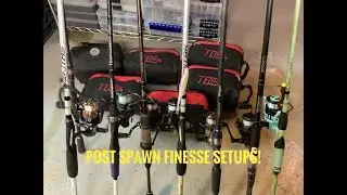 Northeast Bass Fishing - My Favorite Post Spawn Finesse Setups!