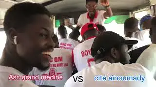 Match final grand medine 🔴⚪️vs🔵⚪️ cité aïnoumady