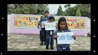 Admission open in little  ✨⭐ kids play school Kathuwas #lkg students #activity