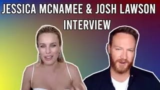 Jessica McNamee Played w/ Dumbbells & Josh Lawson Walked as John Wayne on the Set of 'Mortal Kombat