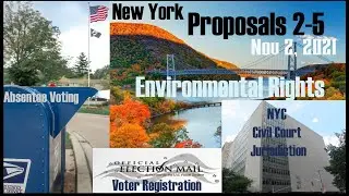 New York Proposals 2-5 (November 2, 2021) | State Ballot Measures