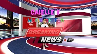 Caielle Reporting About Dubai Weather and Dubai Driving in the Rain | Caielle's World of Fun