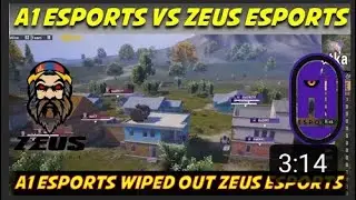 A1 ESPORTS VS ZEUS ESPORTS FIGHT IN PMGC FINAL | A1 ESPORTS WIPED OUT ZEUS ESPORTS IN PMGC FINALS.