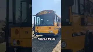 Turning a school bus into a store on wheels #streetwear #artcareshop #fashion #shorts