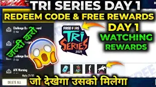 TRI SERIES REWARDS REDEEM CODE | FREE FIRE NEW EVENT | TRI SERIES 2021 FREE FIRE | TRI SERIES EVENT