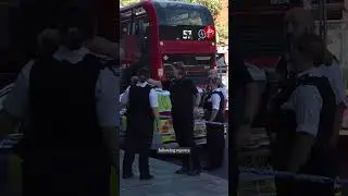 Man stabbed on busy south London high street