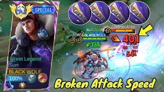 Sun Broken Jungler Lane Attack Speed Build And Emblem 2026!! - Top 1 Global Julian ~ MLBB