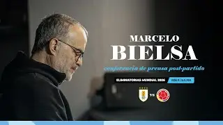 Conferencia de Prensa | Marcelo Bielsa | Uruguay 3-2 Colombia | Eliminatorias Sudamericanas 2026
