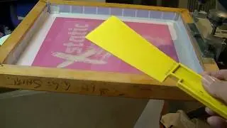 Preparing your Screen for T-Shirt Printing