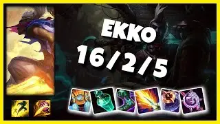 Ekko s11 Jungle Challenger Replay (16/2/5) - BR