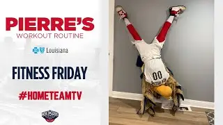 Pierre Mixes Fitness & Fine Art on Fitness Friday | #HomeTeamTV