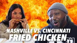 Nashville Couple Tries Ohio's Favorite Fried Chicken & Soul Food🥇