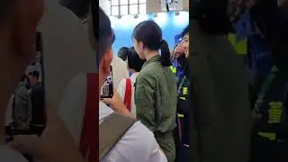 Beautiful woman Fighter pilot #MiniSoldier #shorts #TinyWarrior #ArmyStyle #Salute #militaryvibes
