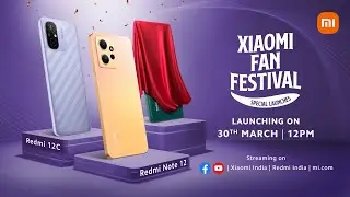 Презентация Redmi Note 12 и Redmi 12C | Специальное предложение для Xiaomi Fan Festival | 14:00