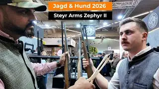 Jagd & Hund 2026: Am Stand von AKAH - die Steyr Arms Zephyr II