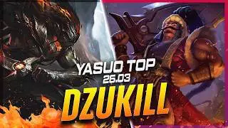 Dzukill - Yasuo vs Tryndamere TOP Patch 26.3 - Yasuo Gameplay
