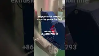 High precision PU tube extrusion production line #pu #tube #medical #highprecision #machine