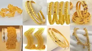 Gold Kara Gold Jewellery Bangles Ka Design Gold Jewellery Designs Gold Bracelets