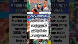 Marco Bezzecchi Kalahkan Marc Marquez untuk Juara MotoGP 2026? Bos Aprilia Racing Buka Suara