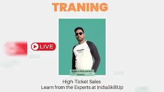 High-Ticket Sales Learn from the Experts at IndiaSkillUp ! GROW IN AFFILIATE MARKETING 🚀