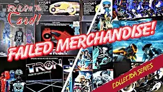 FAILED MERCHANDISE! Tron and Tron Legacy collectables